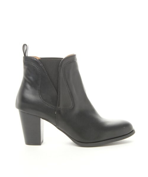 LOWRYS FARM（ローリーズファーム）の「ＡＷサイドゴアブーツ（シューズ・レディース・ブラック/レッド・Ｍ/Ｌ）」の4枚目の写真