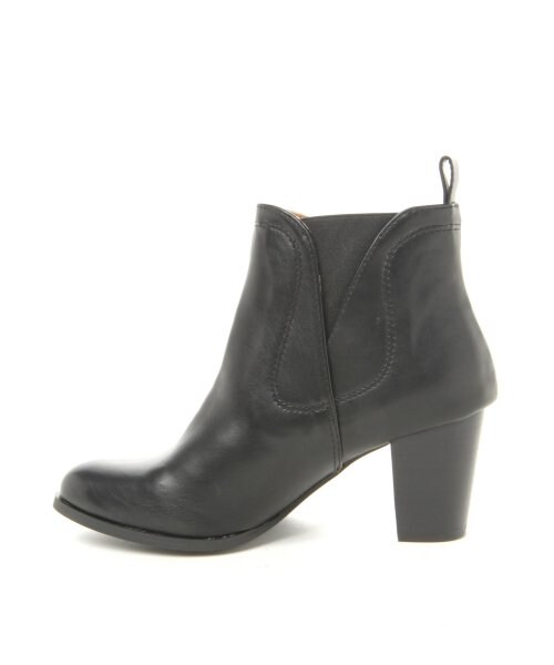 LOWRYS FARM（ローリーズファーム）の「ＡＷサイドゴアブーツ（シューズ・レディース・ブラック/レッド・Ｍ/Ｌ）」の3枚目の写真