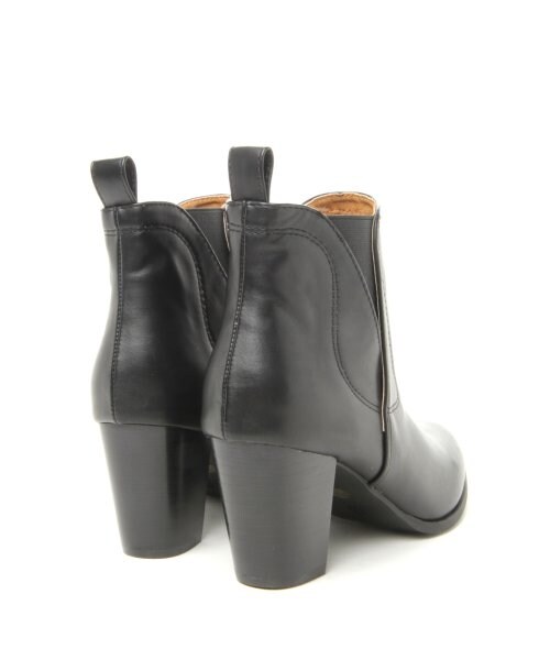 LOWRYS FARM（ローリーズファーム）の「ＡＷサイドゴアブーツ（シューズ・レディース・ブラック/レッド・Ｍ/Ｌ）」の5枚目の写真