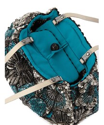 ショルダーバッグ JAMIN PUECH JAMIN PUECH ジャマンピュエッシュ ビーズ刺繍ショルダーバッグ