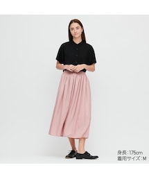 UNIQLO | レーヨンブラウス（半袖）(シャツ/ブラウス)