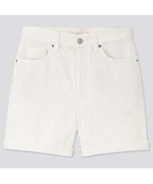 UNIQLO | ハイライズロールアップデニムショートパンツ(その他パンツ)