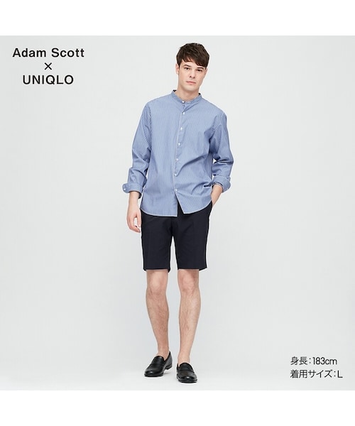 UNIQLO（ユニクロ）の「感動ショートパンツ（その他パンツ・メンズ・WHITE 00/BLUE 66/NAVY 69/BEIGE 32・S/XL/XXL/M/3XL/L/XS/4XL）」の4枚目の写真