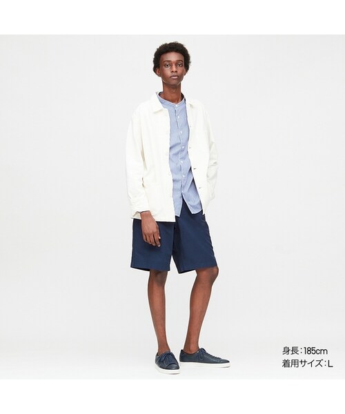UNIQLO（ユニクロ）の「リネンブレンドハーフパンツ（その他パンツ