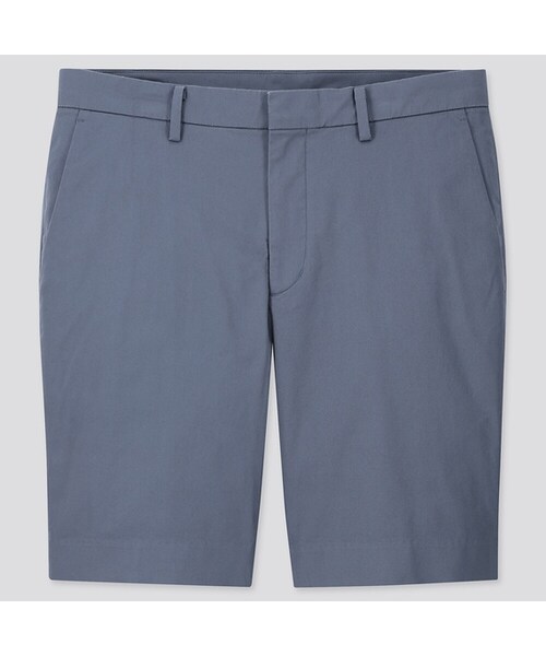 UNIQLO（ユニクロ）の「ストレッチスリムフィットショートパンツ（その他パンツ・メンズ・BEIGE 32/OLIVE 57/BLACK 09/GRAY 07/NAVY 69/NATURAL 30/BLUE 65/PINK 12・L/XS/S/3XL/4XL/XXL/XL/M）」の7枚目の写真
