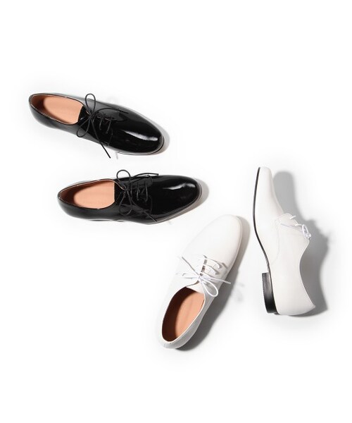 ADAM ET ROPE'（アダムエロペ）の「レースアップシューズ 【秋の新作】（ドレスシューズ・レディース・ブラック/ホワイト・22.5/23.0/23.5/24.0/24.5）」の3枚目の写真