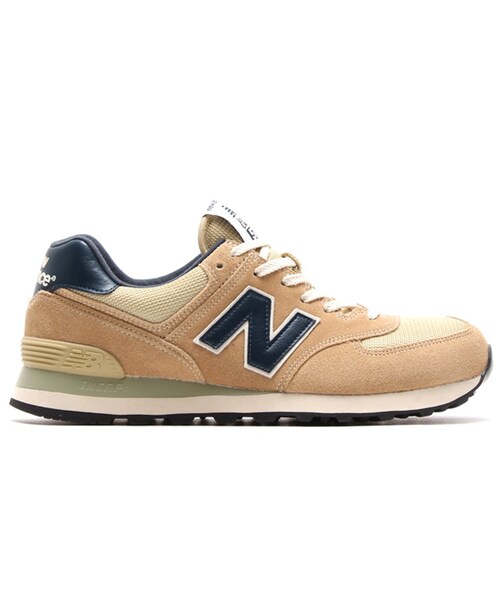 NEW BALANCE（ニューバランス）の「New Balance ML574 VBN　BAIGE/NAVY（LOW-CUT・メンズ・other・23.0cm/23.5cm/24.0cm/24.5cm/25.0cm/25.5cm/26.0cm/26.5cm/27.0cm/27.5cm/28.0cm/28.5cm/29.0cm）」の2枚目の写真