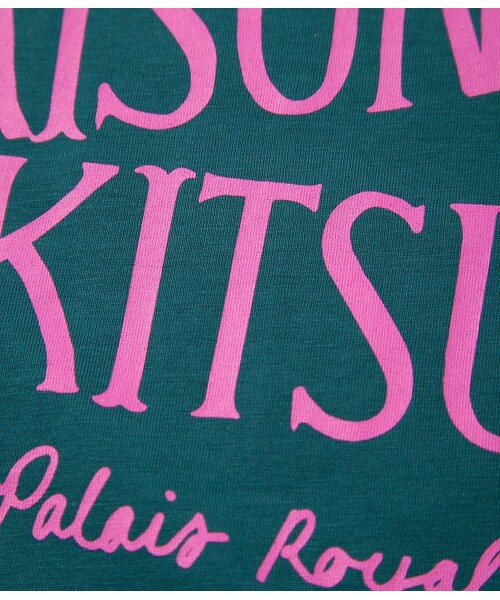 Maison Kitsune（メゾンキツネ）の「【先行受注】プリントTシャツ PALAIS ROYAL T SHIRT（トップス・レディース・チャコール・S）」の7枚目の写真