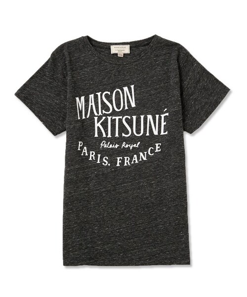 Maison Kitsune（メゾンキツネ）の「【先行受注】プリントTシャツ PALAIS ROYAL T SHIRT（トップス・レディース・チャコール・S）」の2枚目の写真
