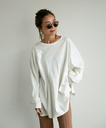 Auntie Rosa Holiday | 7ozコットン/ルーズロンT(Tシャツ/カットソー)