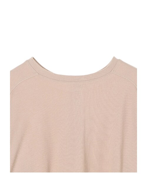 E hyphen world gallery（イーハイフンワールドギャラリー）の「ミリタリーワッフルバックボタンプルオーバー（トップス・アイボリー/ブラック/ベージュ/ライトカーキ・F）」の9枚目の写真