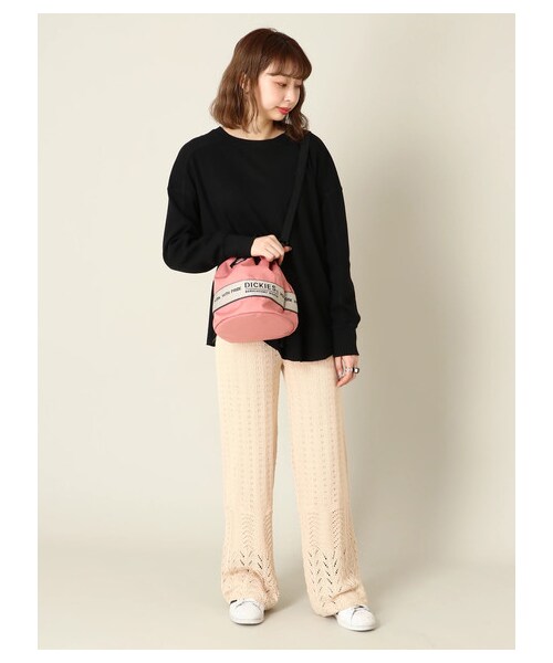 E hyphen world gallery（イーハイフンワールドギャラリー）の「ミリタリーワッフルバックボタンプルオーバー（トップス・アイボリー/ブラック/ベージュ/ライトカーキ・F）」の2枚目の写真