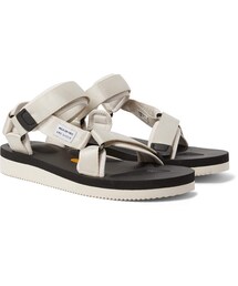 A.P.C. + Suicoke Depa-V2 Webbing And Rubber Sandals