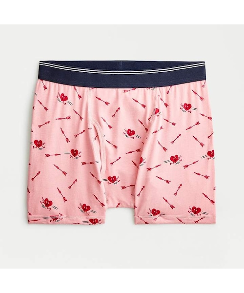 J.CREW（ジェイクルー）の「J.Crew Knit boxer briefs in running heart print（ショーツ