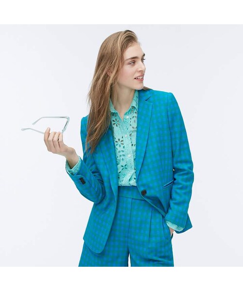 J.CREW（ジェイクルー）の「J.Crew Parke blazer in colorful gingham 