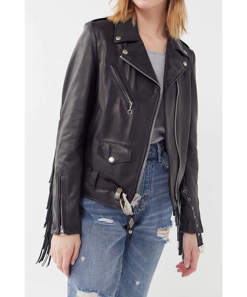 schott（ショット）の「Schott Leather Fringe Moto Jacket（ライダースジャケット）」 WEAR