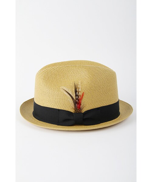 NEW YORK HAT（ニューヨークハット）の「Stingy Sewn FedoraBamboo（その他・メンズ・Bamboo・L(58cm)）」の2枚目の写真