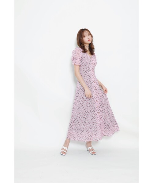 Crayme クレイミー の Flower Shadow Dress ワンピース Wear