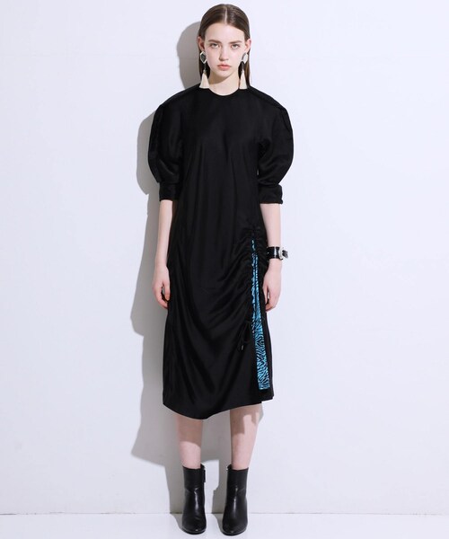 TOGA PULLA（トーガ プルラ）の「アセテートサテンドレス（）」 - WEAR
