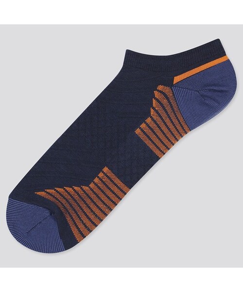 UNIQLO（ユニクロ）の「スポーツショートソックス（ソックス/靴下・メンズ・GRAY 03/NAVY 69/WHITE 00/RED 16/BLACK 09・25-27/27-29）」の4枚目の写真