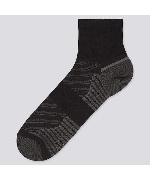 UNIQLO（ユニクロ）の「スポーツハーフソックス（ソックス/靴下・メンズ・GRAY 03/WHITE 00/RED 16/BLACK 09/NAVY 69・27-29/25-27）」の3枚目の写真