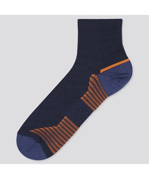 UNIQLO（ユニクロ）の「スポーツハーフソックス（ソックス/靴下・メンズ・GRAY 03/WHITE 00/RED 16/BLACK 09/NAVY 69・27-29/25-27）」の4枚目の写真