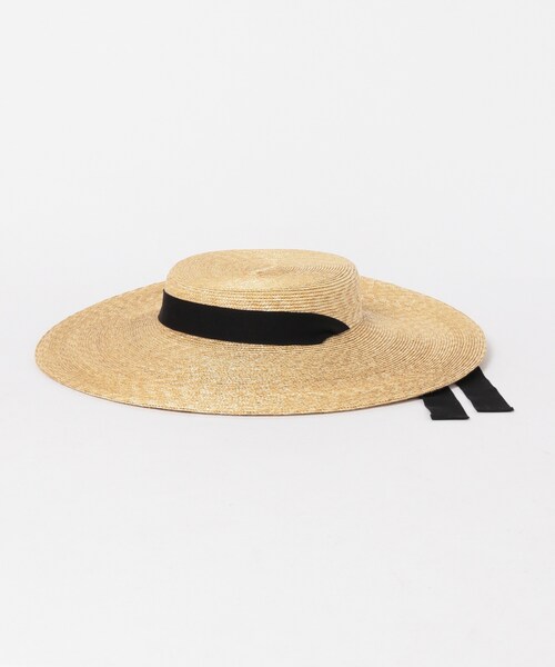 mature ha.（マチュア）の「mature ha. 5mm braid straw hat middle