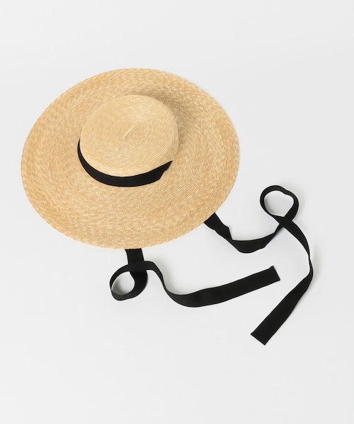 mature ha.（マチュア）の「mature ha. 5mm braid straw hat middle