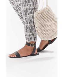 URBAN OUTFITTERS | Urban Outfitters UO Lana Ankle Strap Leather Sandal (その他シューズ)