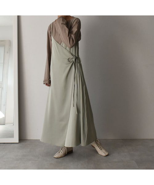 Lavish Gate(ラヴィッシュゲート)の「nh-onepiece-07001 バックレース サテンキャミワンピース(ワンピース・レディース・その他)」の7枚目の写真