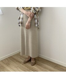 STORES.jp | ニットスカート/ beige(スカート)