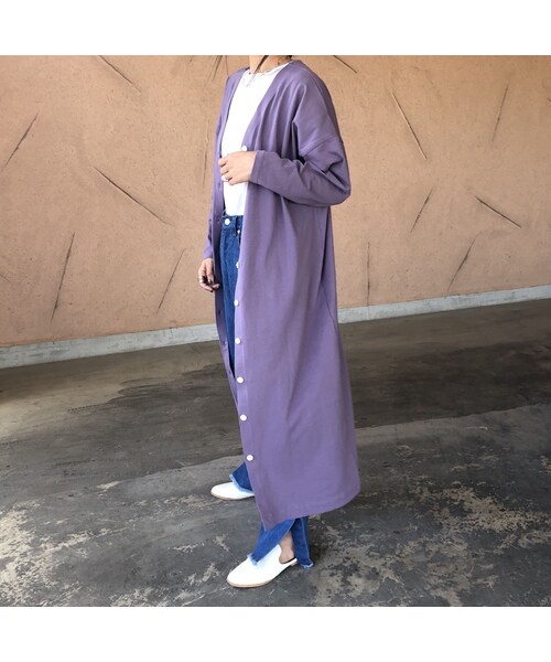 copine(コピン)の「再々入荷!コットン3wayゆったりガウンワンピース(3color)【クリックポスト対象商品】(ワンピース・レディース・その他)」の6枚目の写真