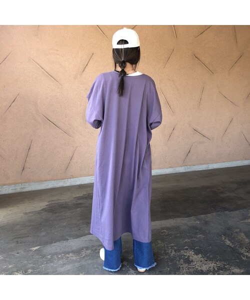 copine(コピン)の「再々入荷!コットン3wayゆったりガウンワンピース(3color)【クリックポスト対象商品】(ワンピース・レディース・その他)」の8枚目の写真