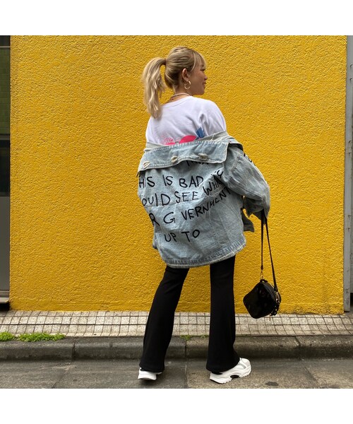 no brand（ノーブランド）の「刺繍BIGデニジャケ｢LOVE｣ #6001（デニムジャケット・レディース・その他）」の12枚目の写真