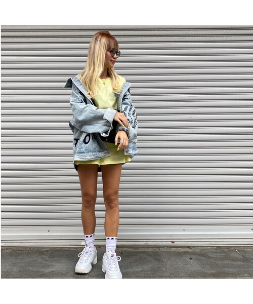 no brand（ノーブランド）の「刺繍BIGデニジャケ｢LOVE｣ #6001（デニムジャケット・レディース・その他）」の6枚目の写真