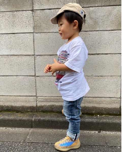 RE:LORE（リロア）の「Kids Hyper Stretch Denim Jeans Mid Blue　19F-226（デニムパンツ・キッズ・その他）」の3枚目の写真