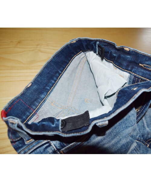 RE:LORE（リロア）の「Kids Hyper Stretch Denim Jeans Mid Blue　19F-226（デニムパンツ・キッズ・その他）」の9枚目の写真