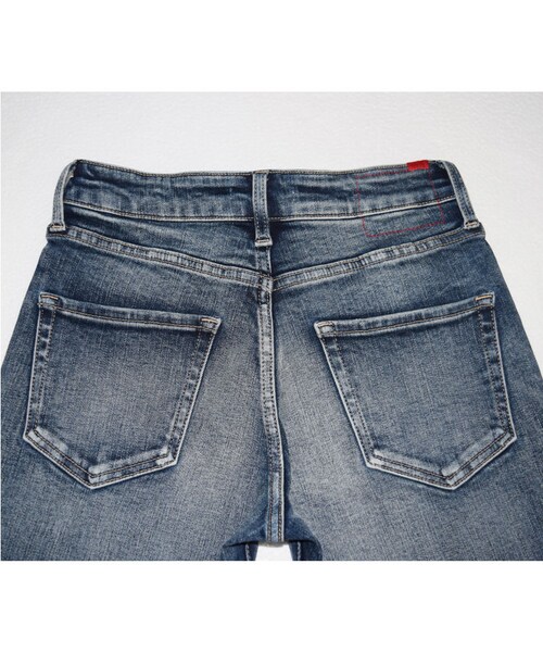 RE:LORE（リロア）の「Women Slim-fit Tapered Hyper Stretch Denim Jeans Mid Blue　19F-225（デニムパンツ・レディース・その他）」の12枚目の写真