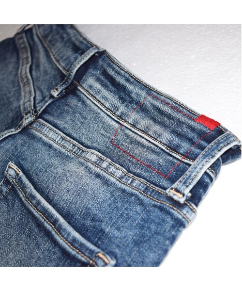 RE:LORE（リロア）の「Women Slim-fit Tapered Hyper Stretch Denim Jeans Mid Blue　19F-225（デニムパンツ・レディース・その他）」の11枚目の写真