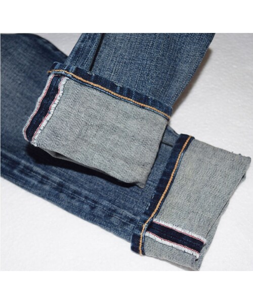 RE:LORE（リロア）の「Women Slim-fit Tapered Hyper Stretch Denim Jeans Mid Blue　19F-225（デニムパンツ・レディース・その他）」の13枚目の写真