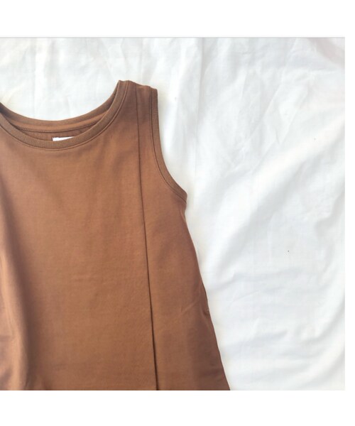 cache cache(カシュ カシュ)の「ARCH&LINE MAXI TUCK DRESS 1.2(ワンピース・キッズ・その他)」の2枚目の写真