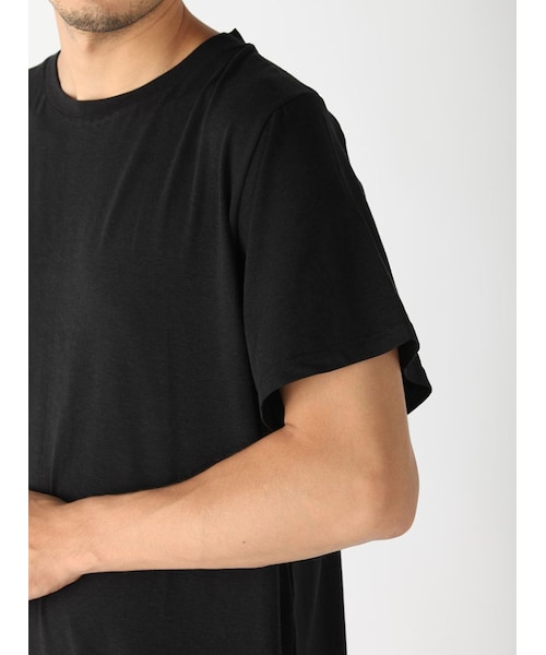 DANKE SCHON（ダンケシェーン）の「LHP/エルエイチピー/Danke Schon/ダンケシェーン/Side Zip T-Shirts（トップス・メンズ・BLACK/WHITE・F）」の14枚目の写真