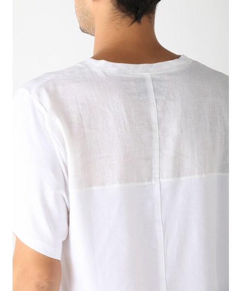 DANKE SCHON（ダンケシェーン）の「LHP/エルエイチピー/Danke Schon/ダンケシェーン/Side Zip T-Shirts（トップス・メンズ・BLACK/WHITE・F）」の9枚目の写真