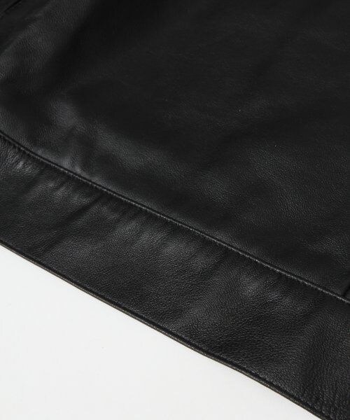 RAGEBLUE（レイジブルー）の「【先行予約】ラムレザーライダースジャケット（ジャケット/アウター・メンズ・ブラック・Ｍ/Ｌ）」の10枚目の写真