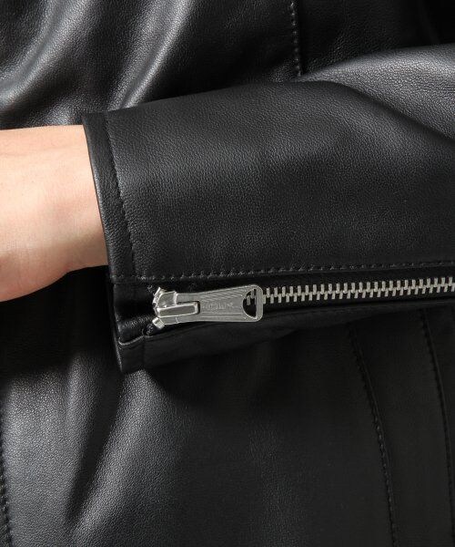 RAGEBLUE（レイジブルー）の「【先行予約】ラムレザーライダースジャケット（ジャケット/アウター・メンズ・ブラック・Ｍ/Ｌ）」の6枚目の写真