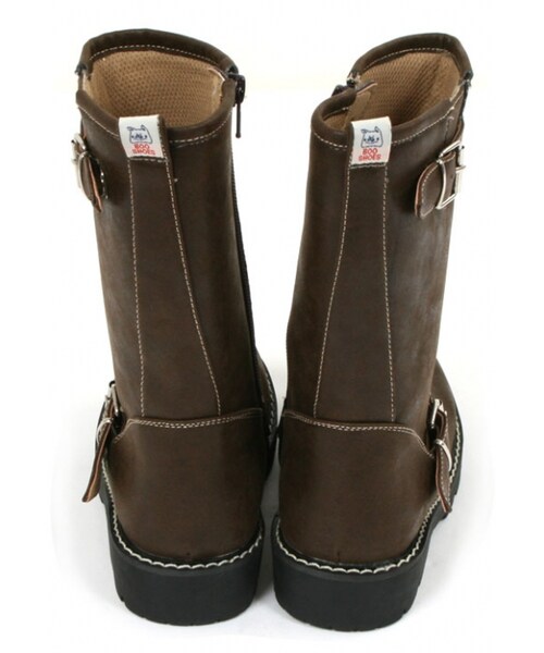 BOO SHOES（ブー シューズ）の「エンジニアブーツ（ロング）（シューズ・キッズ・ブラック/ブラウン/レッド・15cm/16cm/17cm/18cm/19cm/20cm/21cm）」の4枚目の写真