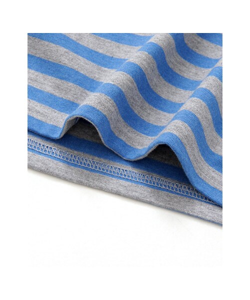 URBAN RESEARCH DOORS（アーバンリサーチドアーズ）の「FORK&amp;SPOON　クルーネック Border ロングスリーブ Tシャツ（トップス・レディース・WHT×BLK/WHT×T.GRY/WHT×BLUE2/T.GR×T.BL/WHT×YEL・one）」の15枚目の写真