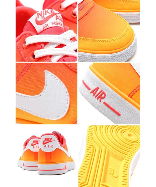 NIKE（ナイキ）の「NIKE AIR FORCE 1 AC BR QS　ATOMIC MANGO/WHITE（LOW-CUT・メンズ・other・24.0cm/24.5cm/25.0cm/25.5cm/26.0cm/26.5cm/27.0cm/27.5cm/28.0cm/28.5cm/29.0cm/30.0cm）」の3枚目の写真