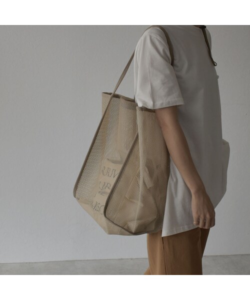 Lavish Gate(ラヴィッシュゲート)の「nh-bag2-02492 ビッグ シアーバッグ ブラック ライトカーキ(ショルダーバッグ・レディース・その他)」の1枚目の写真