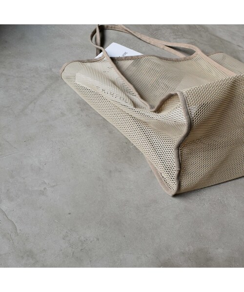 Lavish Gate(ラヴィッシュゲート)の「nh-bag2-02492 ビッグ シアーバッグ ブラック ライトカーキ(ショルダーバッグ・レディース・その他)」の8枚目の写真